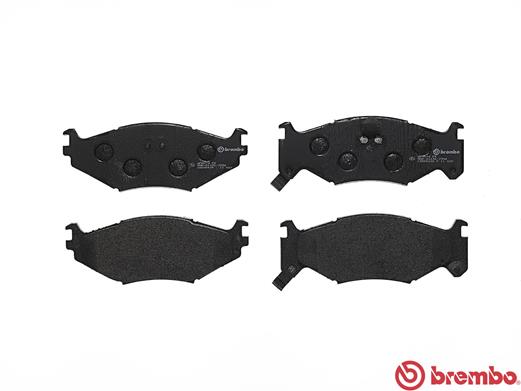 A.B.S. P 11 007 BREMBO Bremsbelagsatz, Scheibenbremse